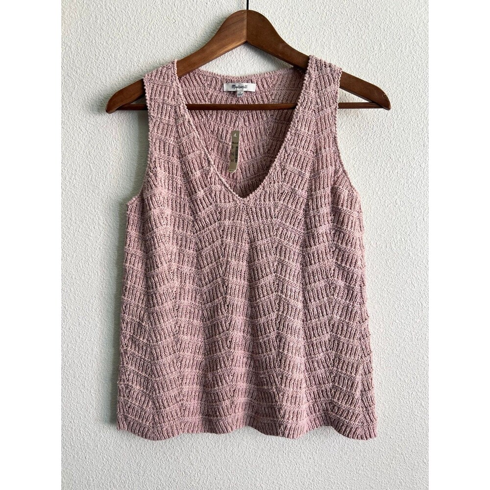 Madewell Crochet tank Size S